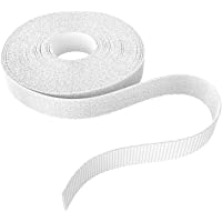 KabelDirekt – 12-5mm x 5m Abrazaderas para Cables (Abrazaderas para Cables- en Rollo- para acortamiento Individual- Atar…